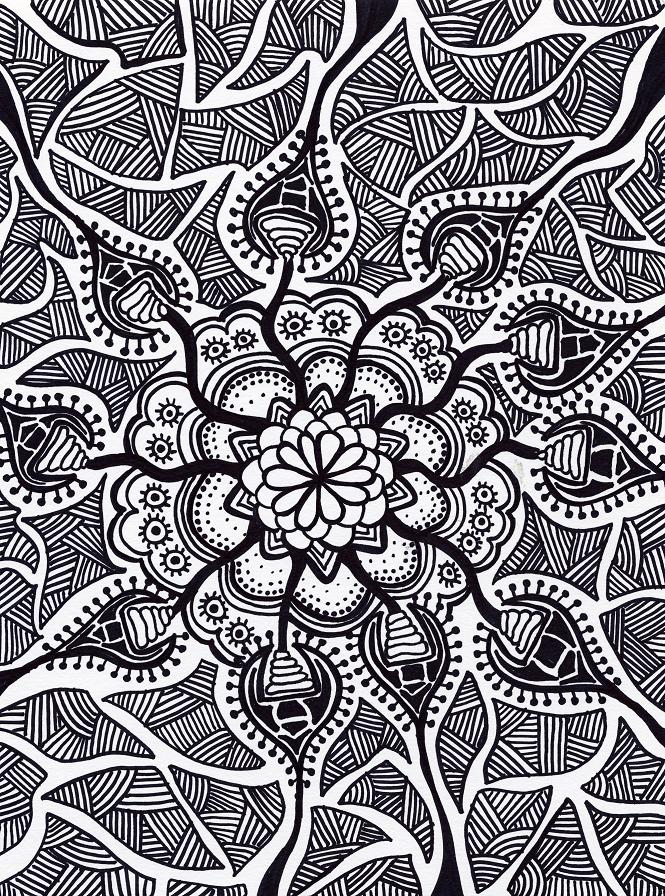 Sharpie Patterns Examples Cool Sharpie Patterns