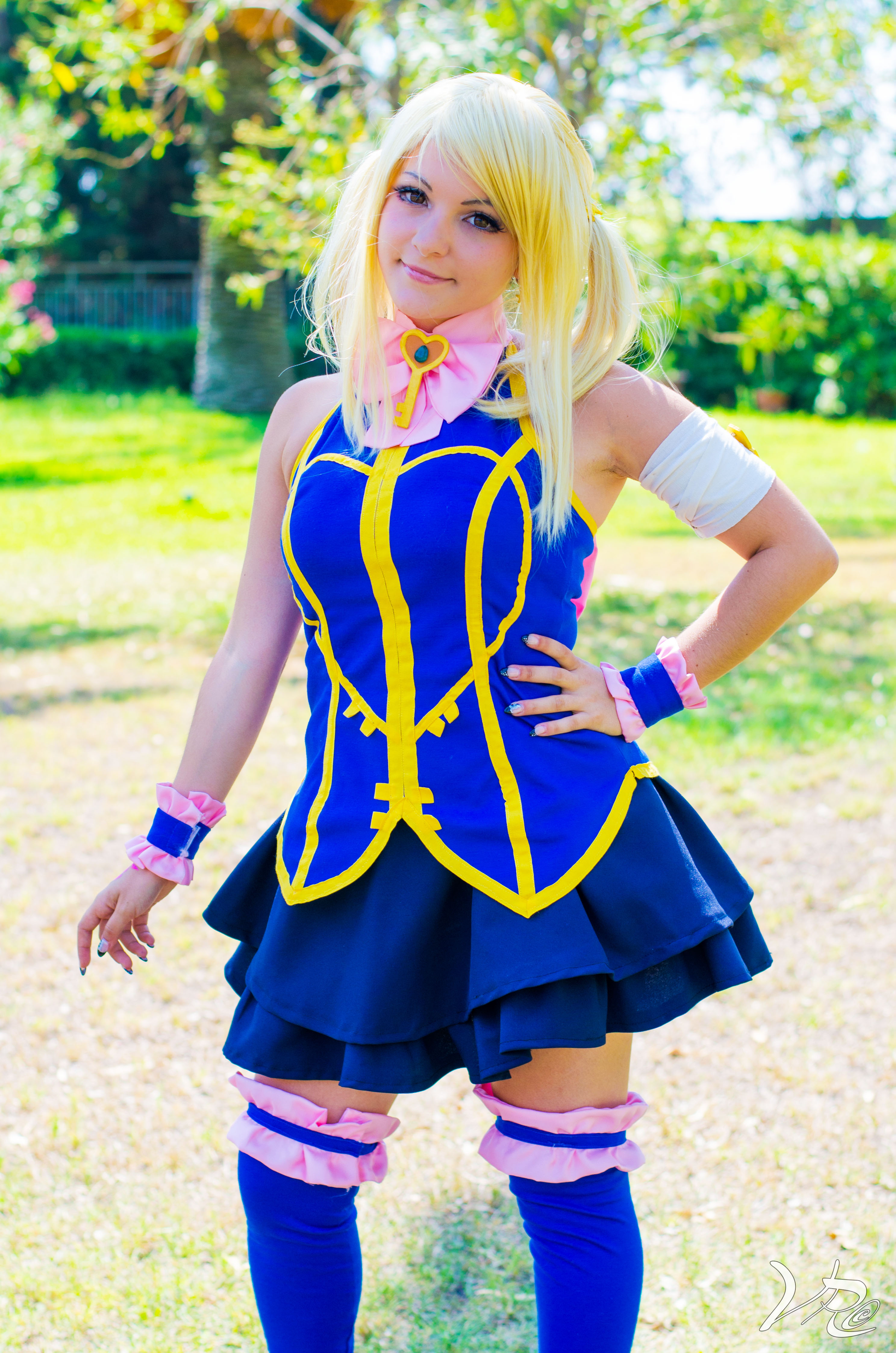 Lucy Heartfilia cosplay Nirvana arc.