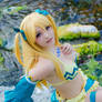 Lucy Heartfilia cosplay Aquarius star dress