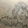 Water buffalo kaiju