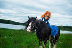 Angus and Merida by shua-cosplay