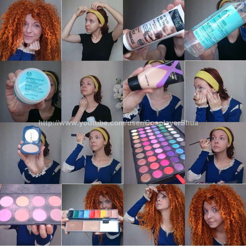 Princess Merida Makeup Tutorial | Saubhaya Makeup