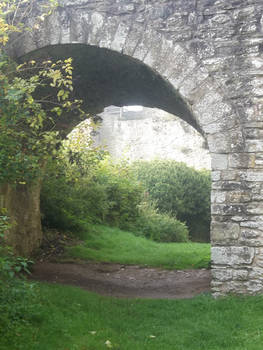 Ludlow Castle: Moat Bridge