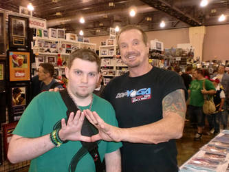 Myself and Diamond Dallas Page - WWCC PA 2012