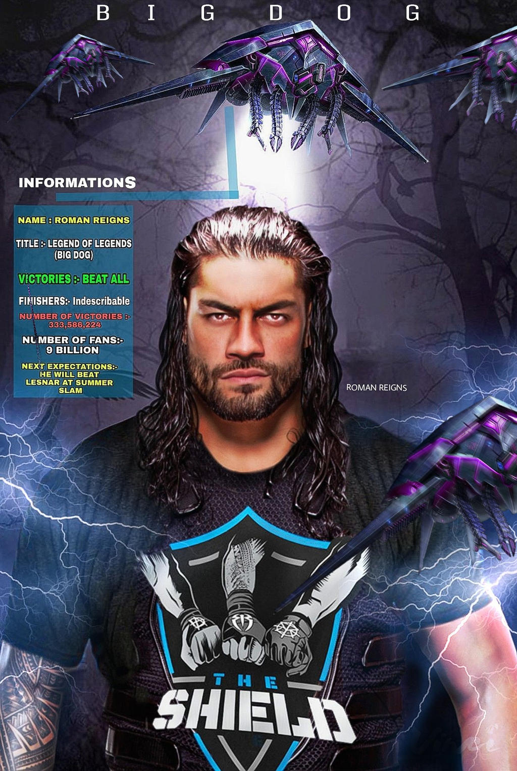 ROMAN REIGNS - WALLPAPER HD by aliroman2018 on DeviantArt ROMAN REIGNS - WALLPAPER HD by aliroman2018 on DeviantArt