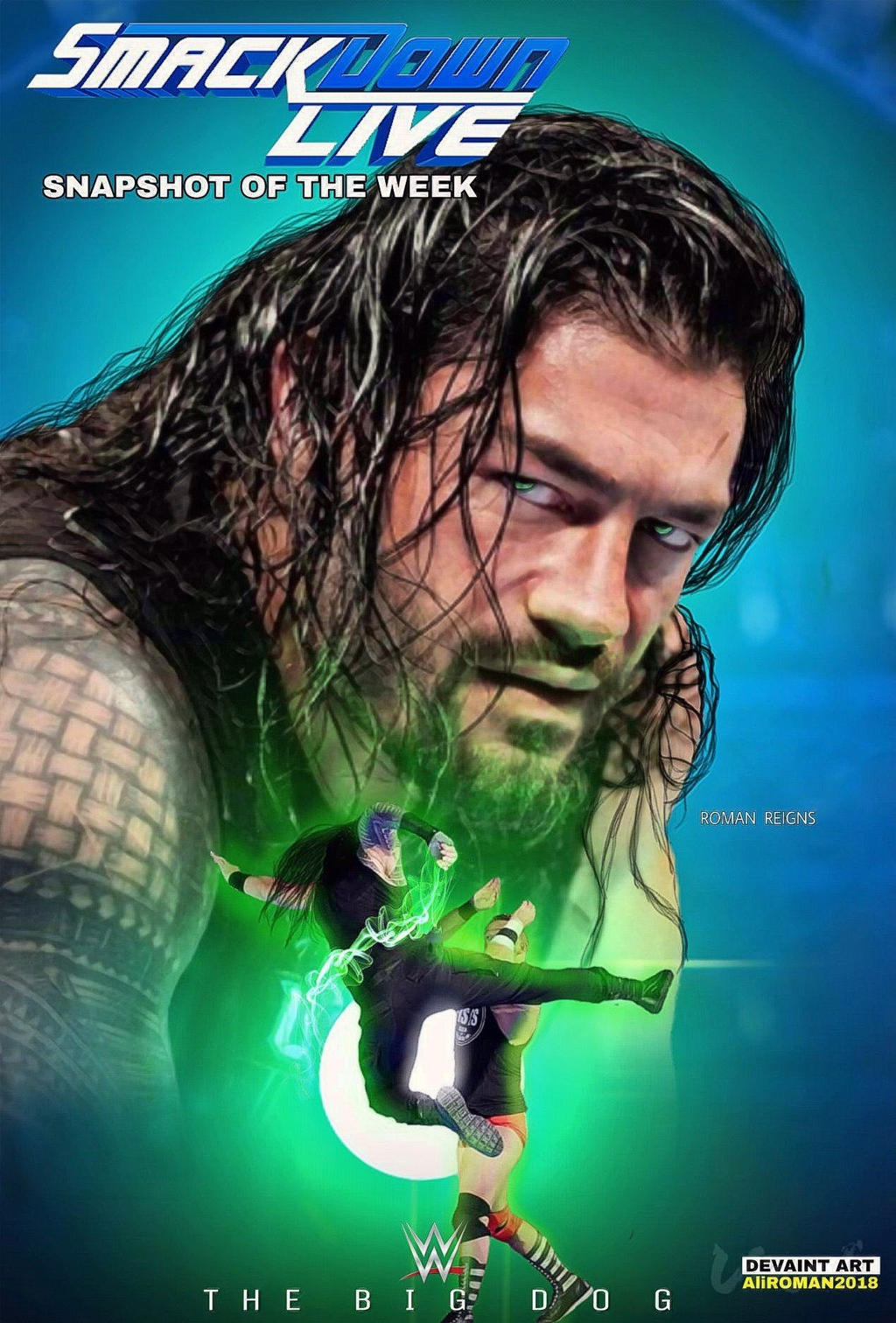 Roman Reigns Super Punch 2019 Poster By Aliroman2018 On Deviantart