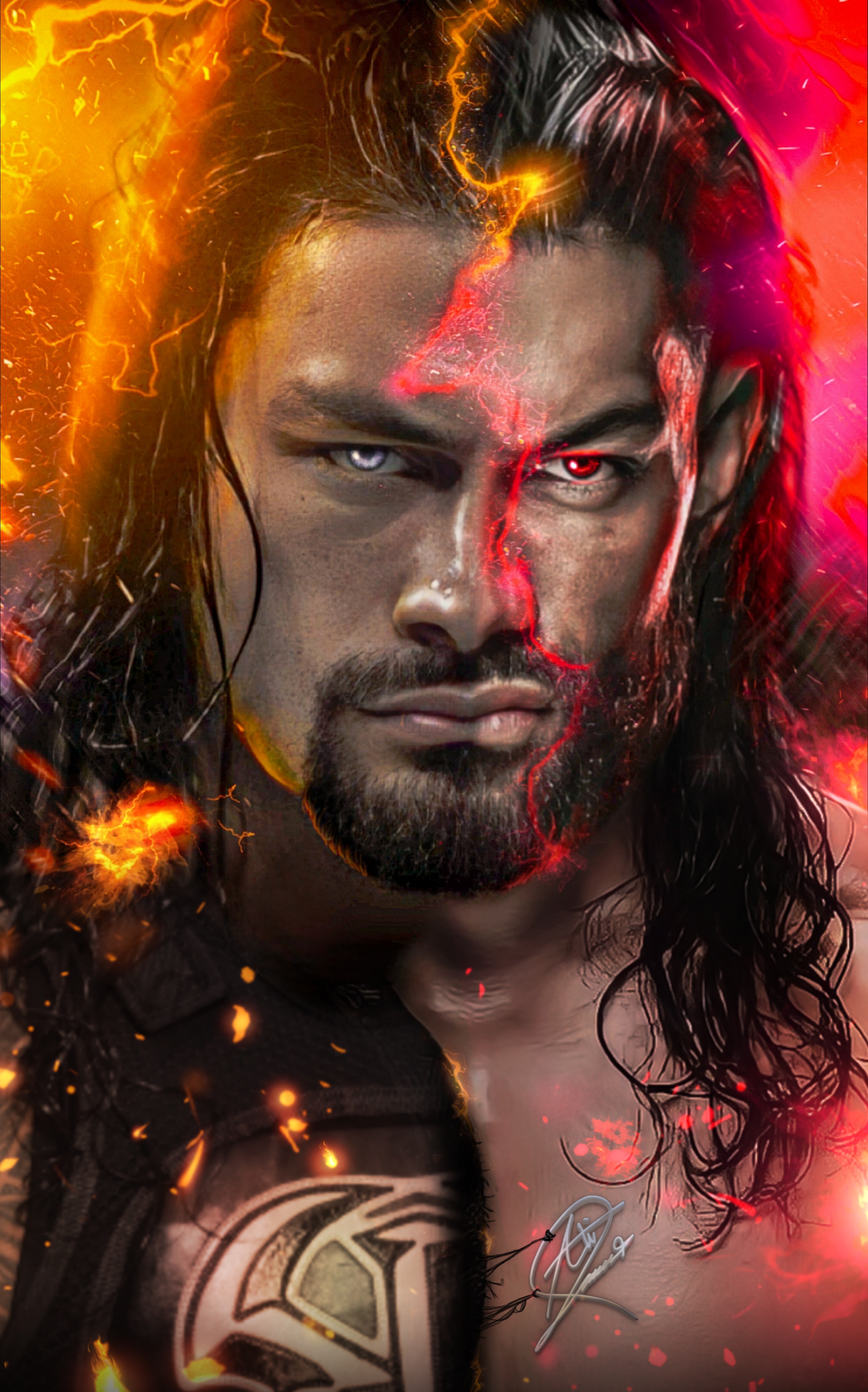 ROMAN REIGNS - WALLPAPER 2023 by aliroman2018 on DeviantArt