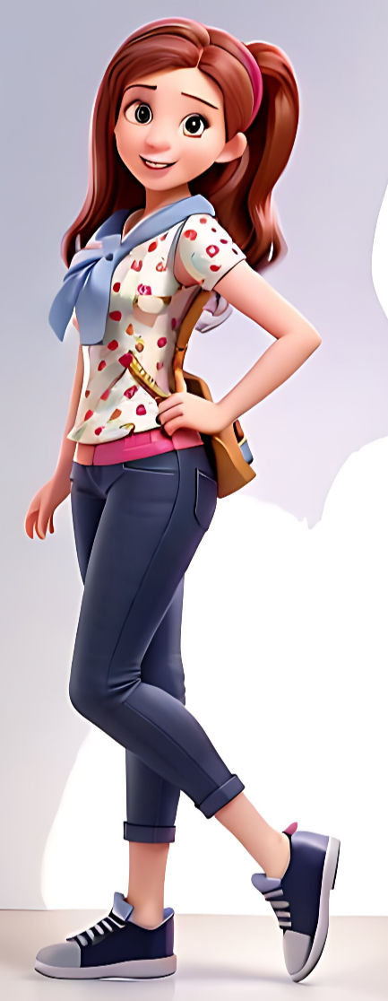 Harper Finkle 3D Model Al Upscale 4K HD by MichaelKing2 on DeviantArt
