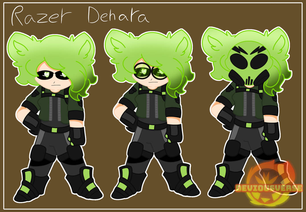 The Deviousverse: Razer Denara (RaeRae) by KraftwerkArts on DeviantArt