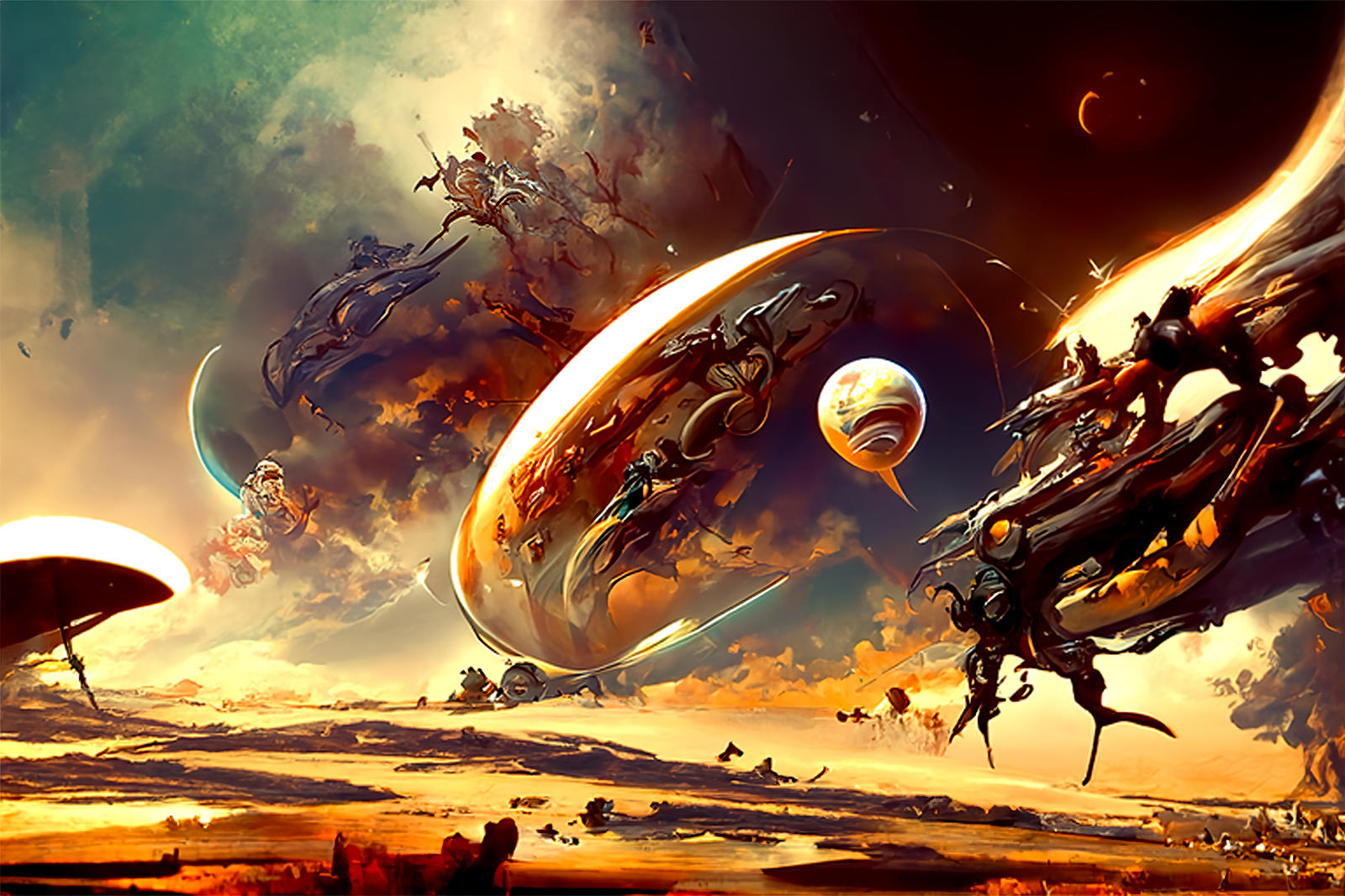Introduction Space Landscape Space landscape by ExordiumFractal on DeviantArt