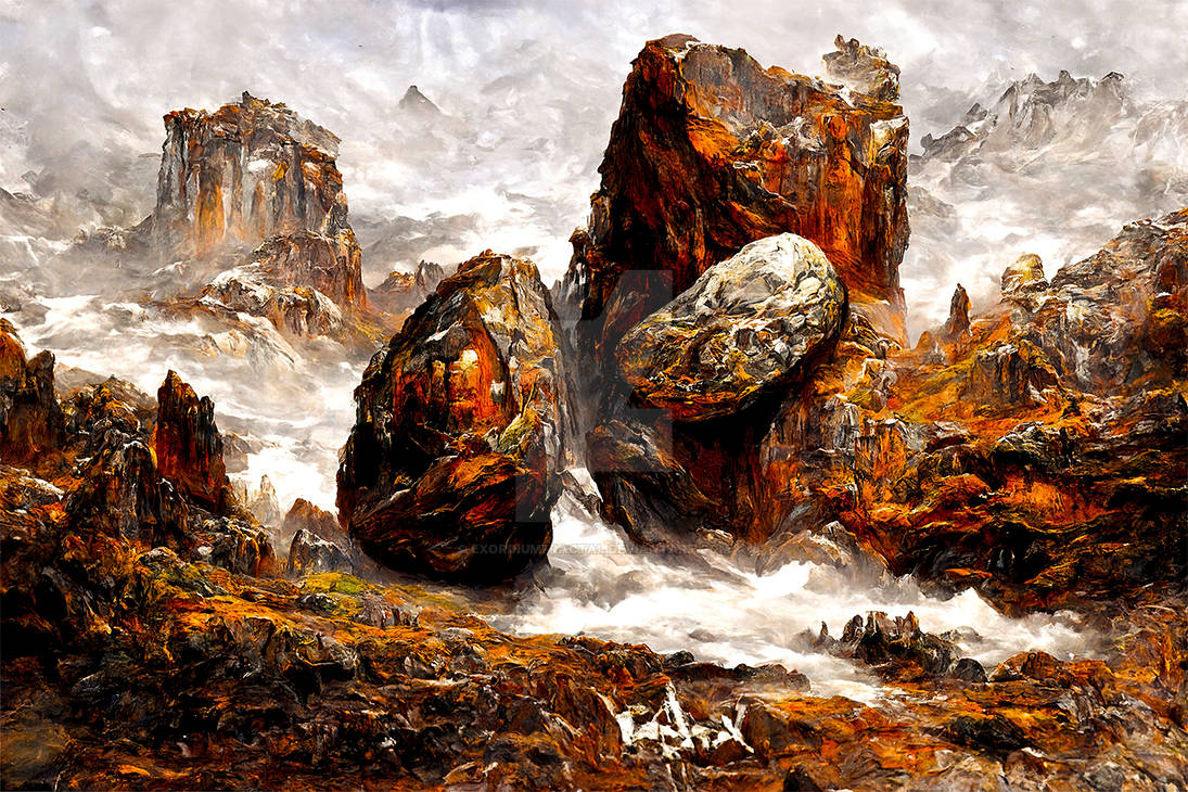 Visual Expression Rocks Rocks scene by ExordiumFractal on DeviantArt