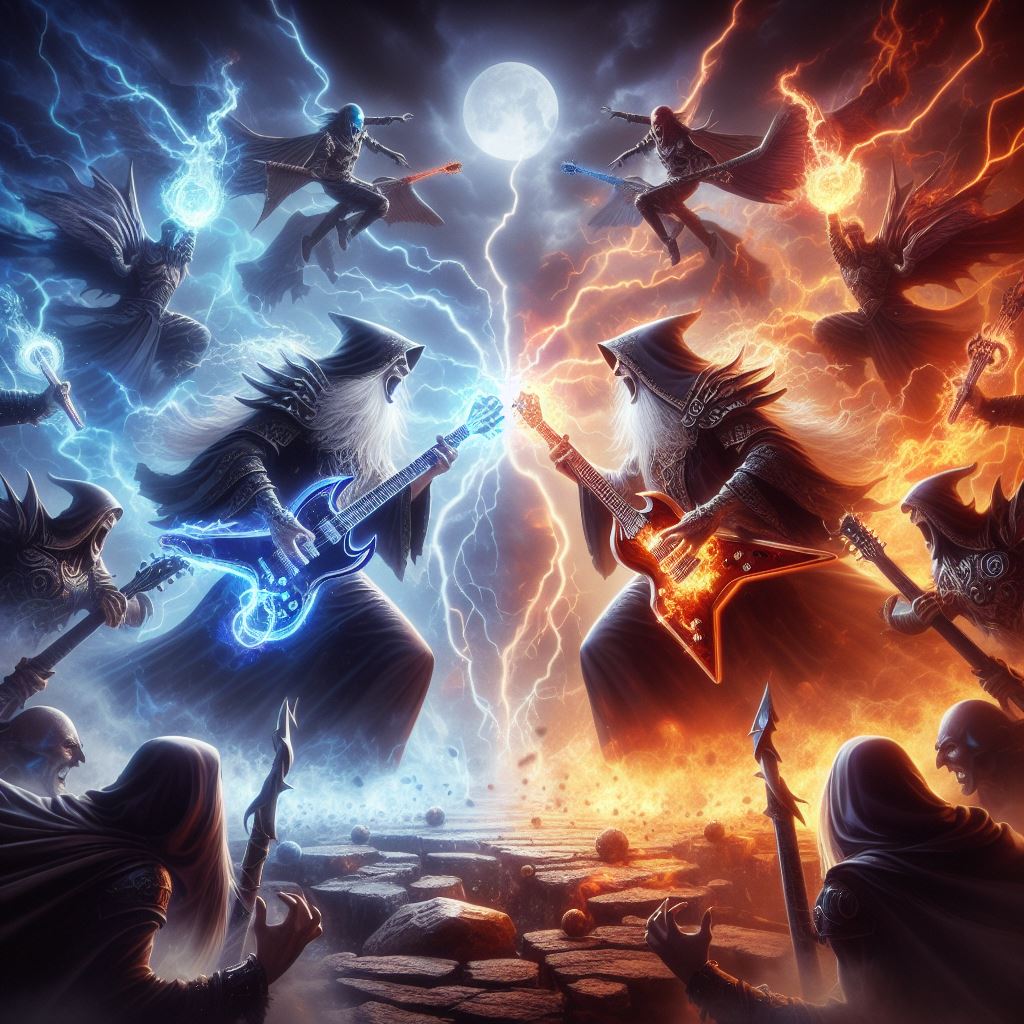 Wizzards Battle by dimubor on DeviantArt