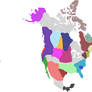 Separated North America