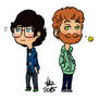 Rhett and Link Chibis