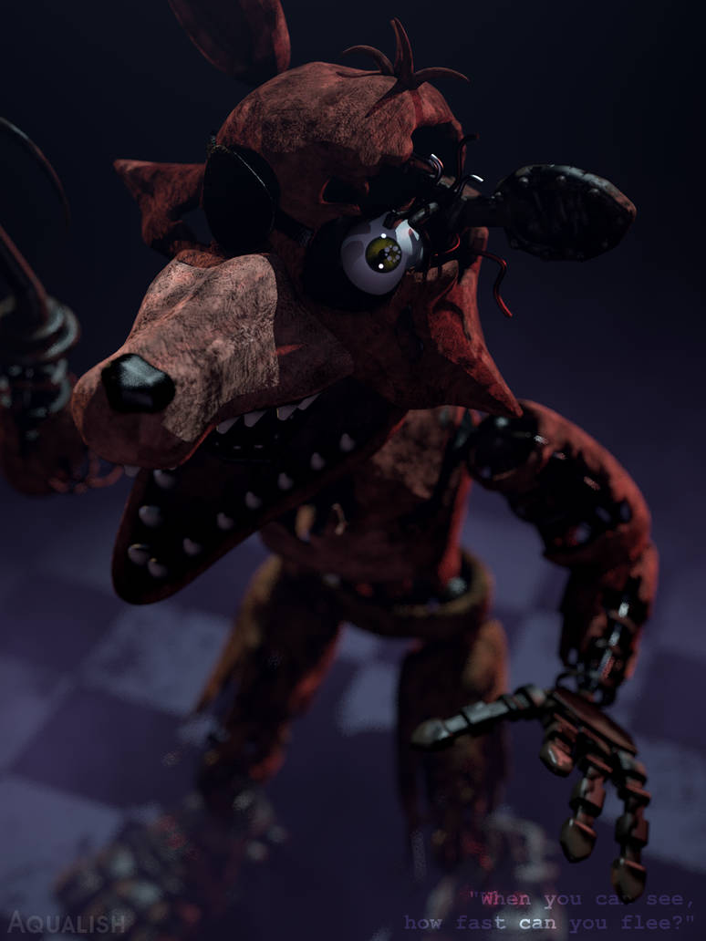 Withered Foxy by Aqualish007 on DeviantArt