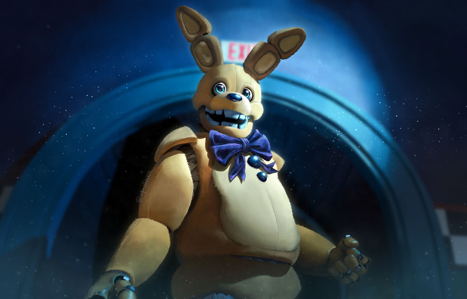 The Yellow Rabbit redraw by Aqualish007 on DeviantArt