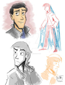 Rick and Nolan Sketches