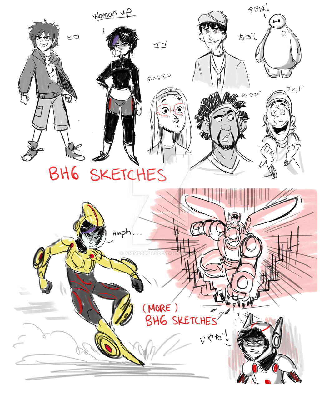 BH6 Sketches