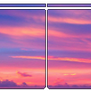 sunset clouds - decor