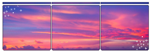 sunset clouds - decor