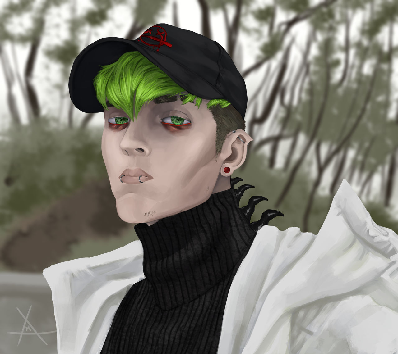 Persona portrait by MDeltaBlood on DeviantArt