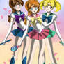 Sailor Senshi Girls of Rock 'n' Roll