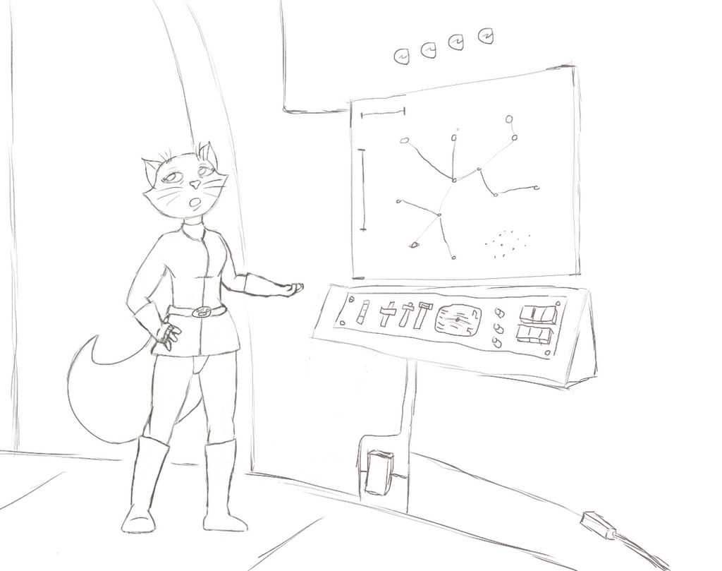 Kitty Commander Request Doodle by Frostfauna on DeviantArt