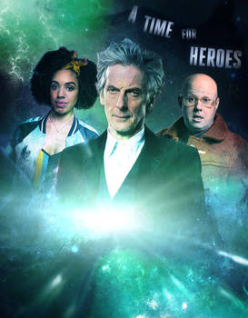 'A Time For Heroes' - Doctor Who Series 10 Poster