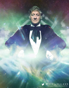 'The Third Doctor' Doctor Who Poster