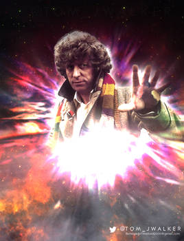 'The Fourth Doctor' Doctor Who Poster