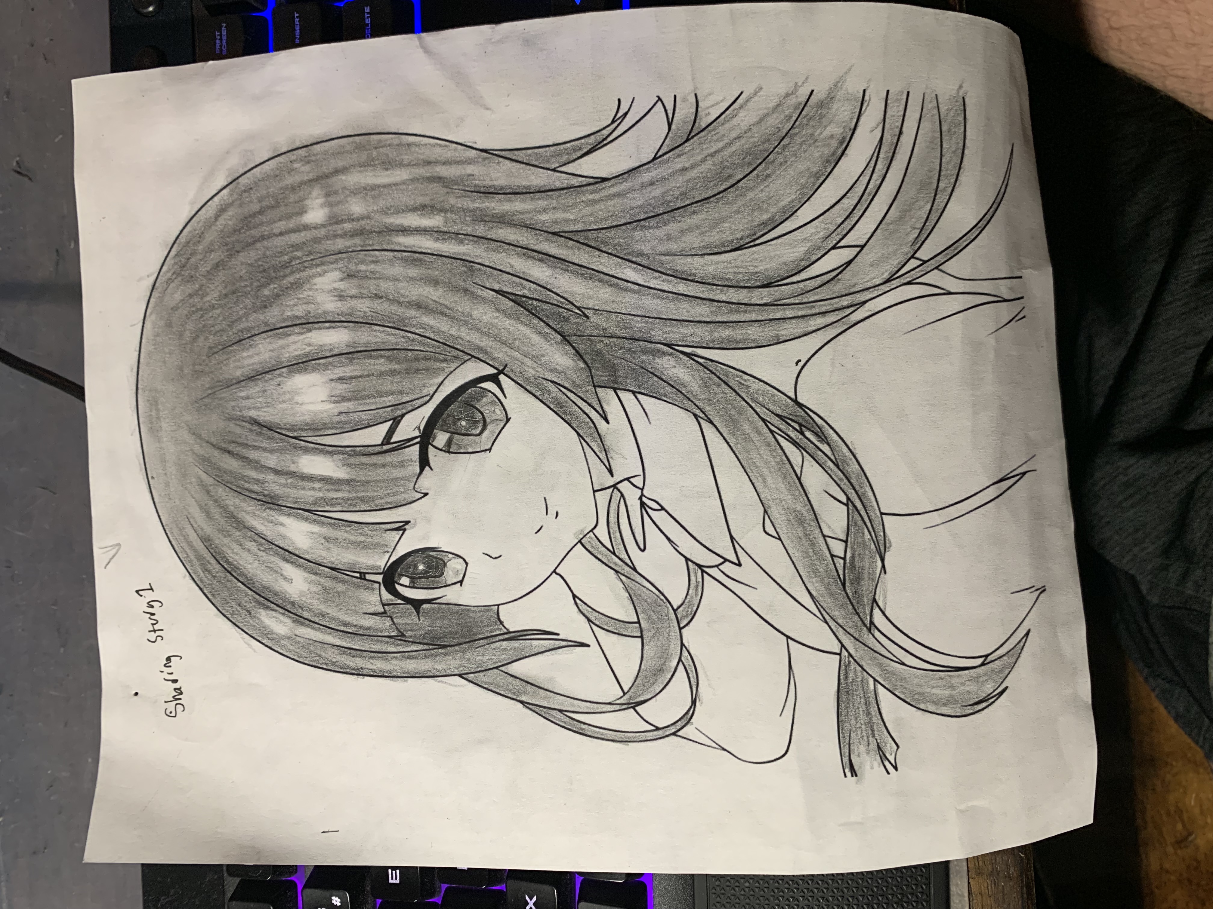 Anime Hair Shading Practice 1 by EzquzitWarp on DeviantArt Anime Hair Shading Practice 1 by EzquzitWarp on DeviantArt