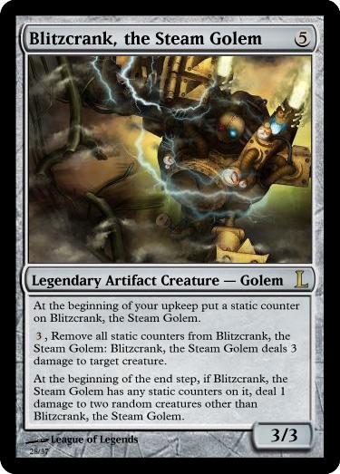 Blitzcrank, the Steam Golem