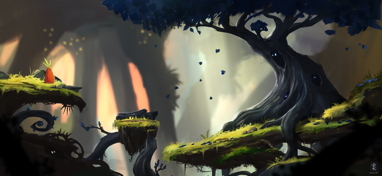 Dnd Blue Tree The Blue Tree by Inhus on DeviantArt