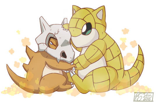 Cubone Sandshrew