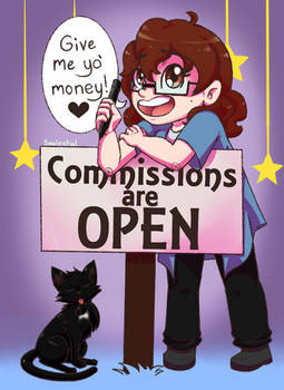 Commisions are open! (Links bellow)