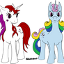 MLP:  Moondancer and Moonstone