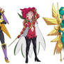 Tamers, dressed up for Halloween