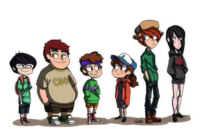 Gravity Falls Genderbend