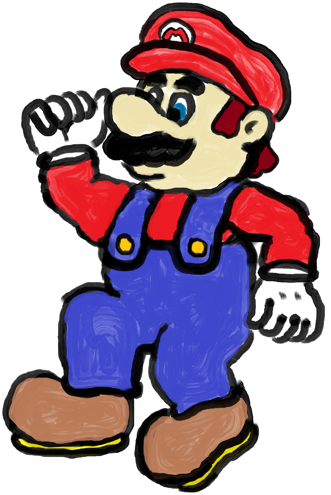 Basic Mario by limabiel on DeviantArt