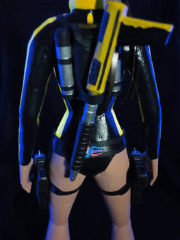Lara wetsuit back view
