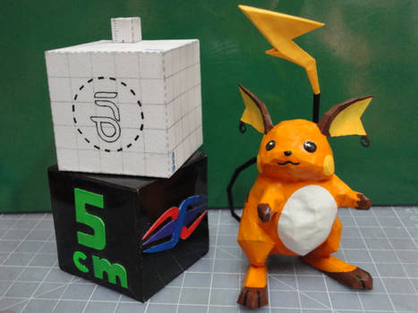 Raichu Papercraft