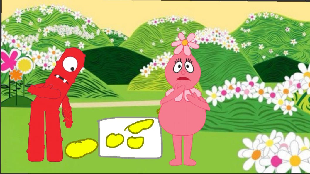 Muno accidentally knocked paint over Foofa's Art. by JayWalton16 on ...