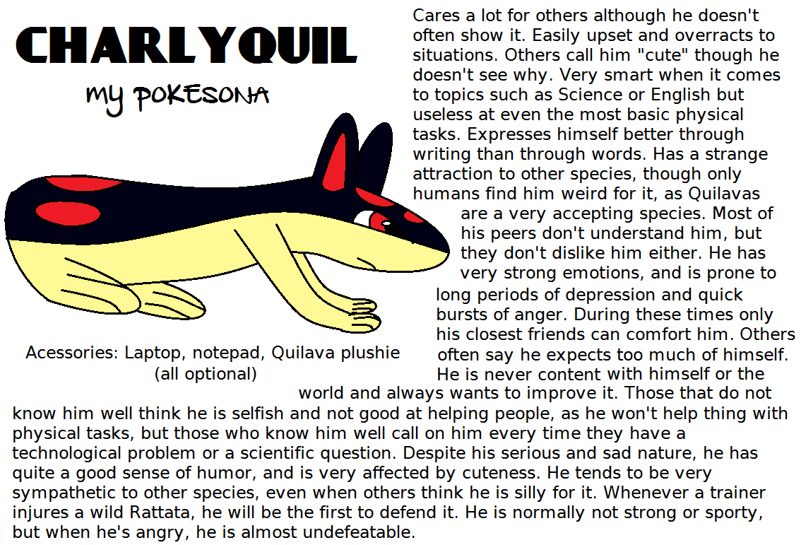 Charlyquil: My Pokesona