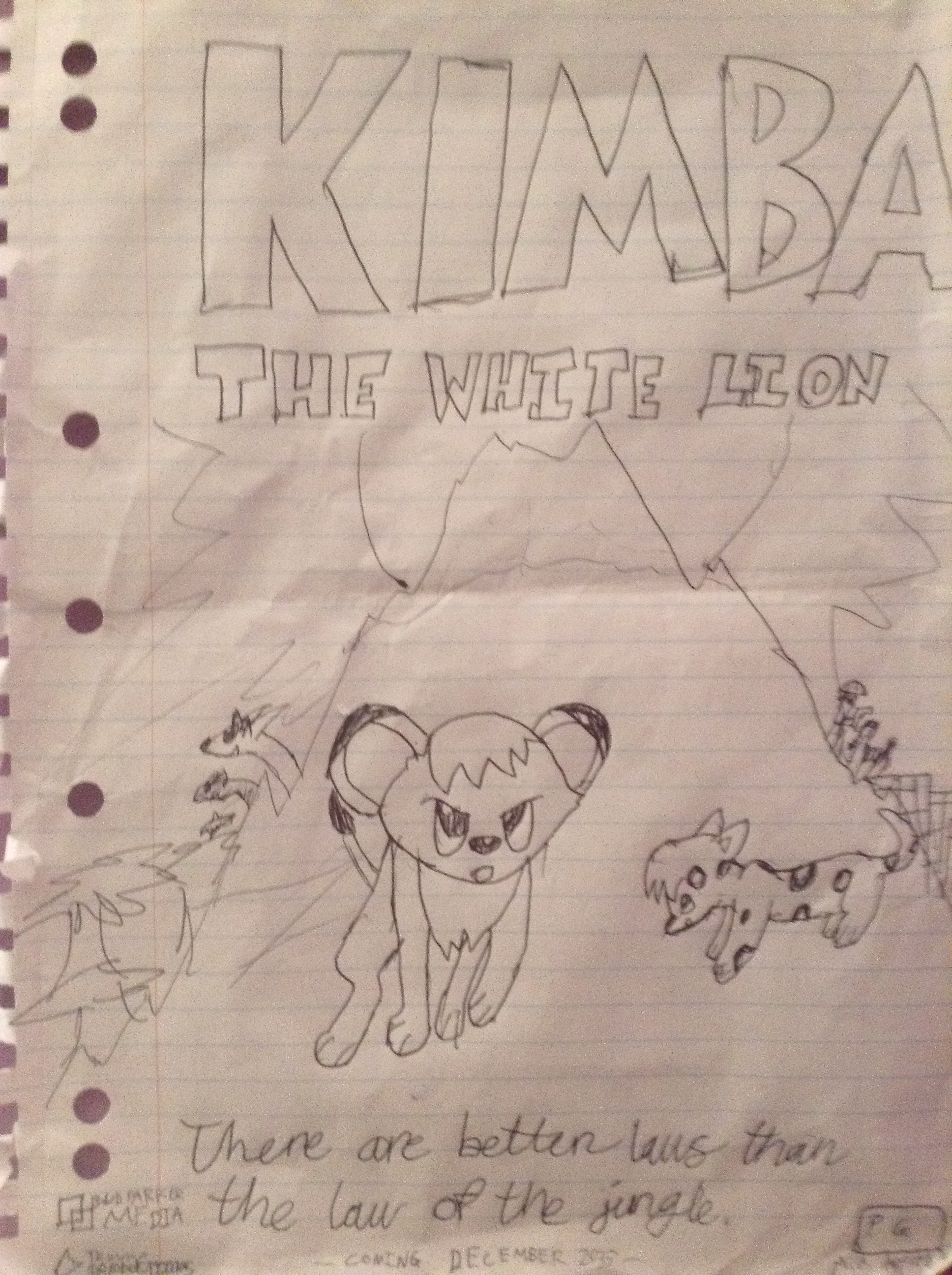 Kimba Remake Poster 2