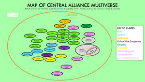 Map of Alliance of Universes Central Territories