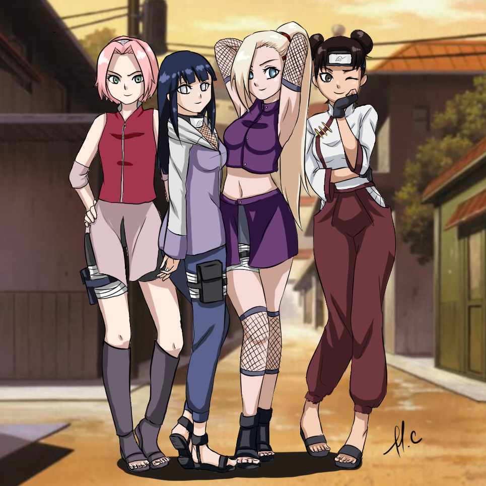 3 Kunoichi Jounin Konoha by FebrianSaputra724 on DeviantArt