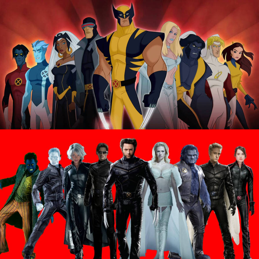 Wolverine and the XMen (Animated and Live Action) by RalphAquino143 on