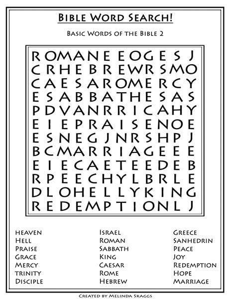 Bible word Search 2