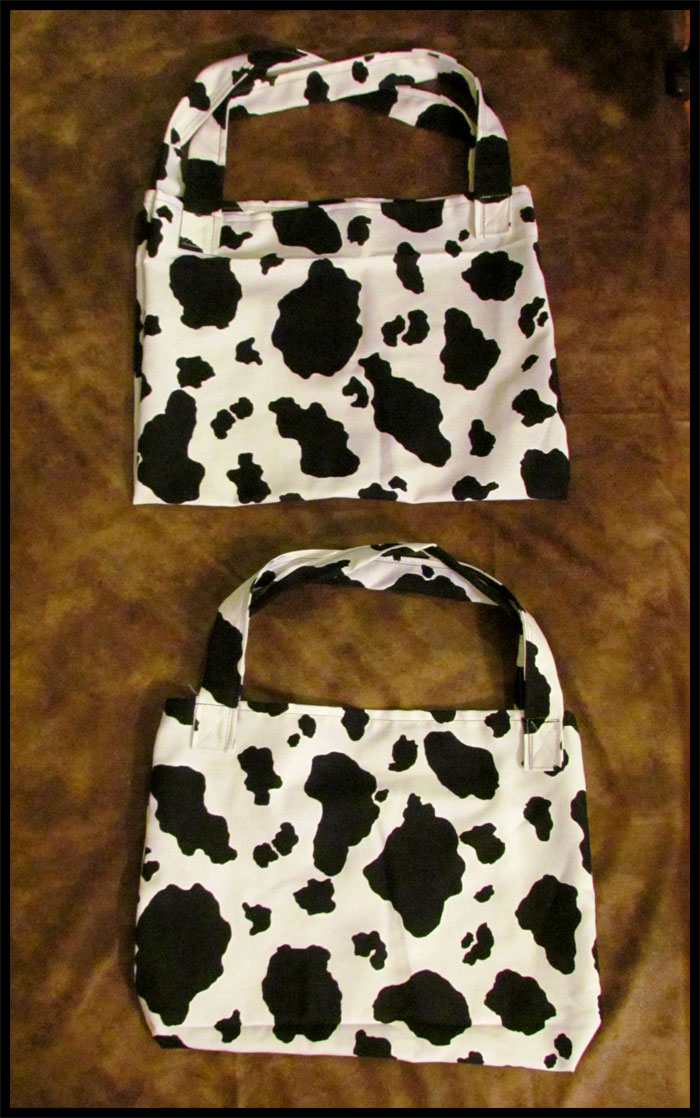 Moo Print Totes