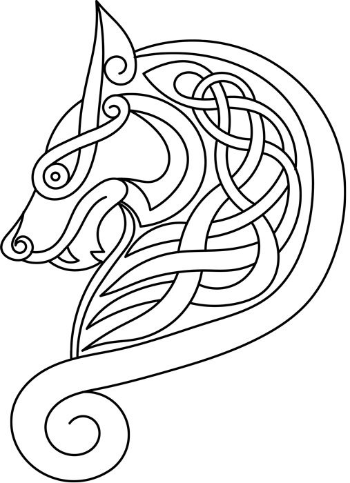 Vector Celtic Wolf by Lupas-Deva on DeviantArt